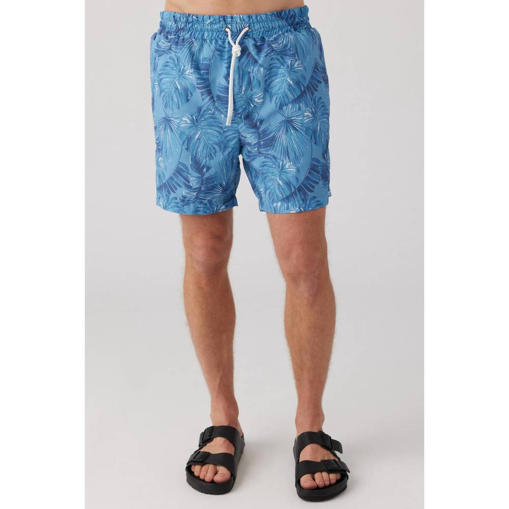 NEW SOL ANGELES men's atlantic floral swim short in multi